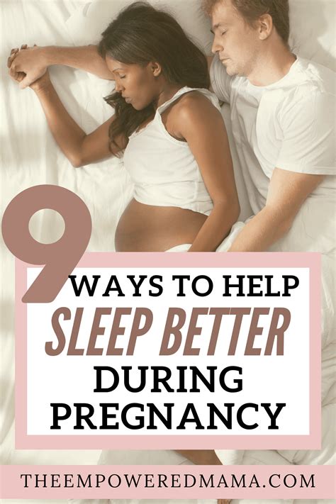 9 simple ways to help you sleep better during pregnancy the empowered