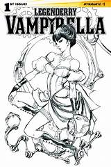 Vampirella Legenderry Dynamite Cover Benitez Entertainment Copy 1d Issue David Cabrera Comicbookrealm sketch template