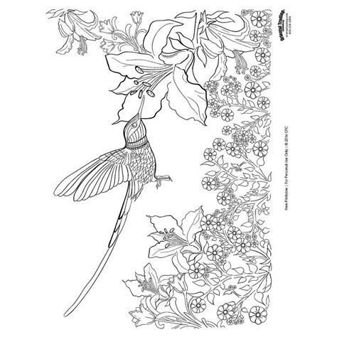 hummingbirdadultcoloringpagefreeprintable orientaltradingcom