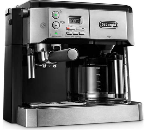 buy delonghi combi bcos filter coffee machine silver black  delivery currys