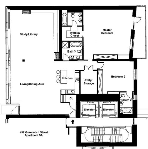 floor plan stylish apartment   york city fresh palace