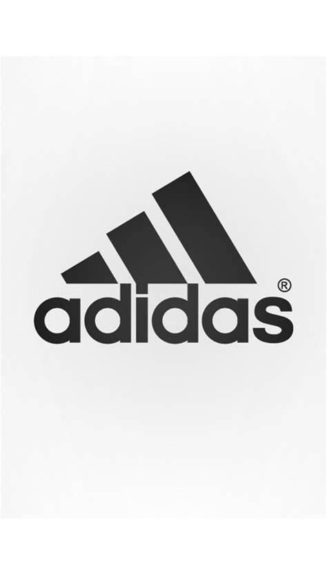 black white adidas logo  iphone wallpapers
