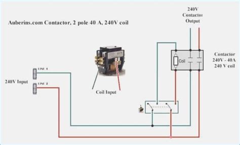 pole contactor wiring diagram   gmbarco