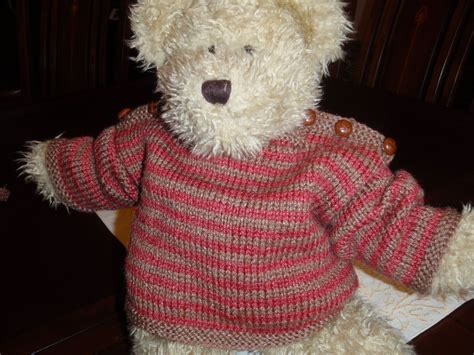 sweater sweaters knitting teddy bear