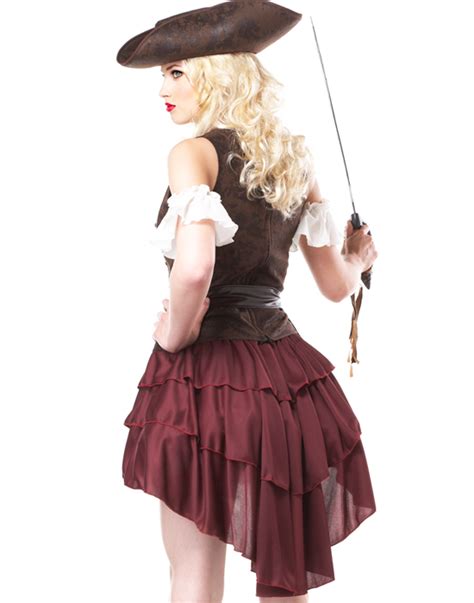 sexy adult swashbuckler captain pirate wench womens halloween costume set s 2xl ebay