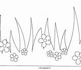 Grass Coloring Pages Colouring Color Tree Print Green Getdrawings Trees Getcolorings sketch template