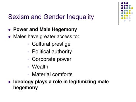 ppt social problems sexism and gender inequality powerpoint