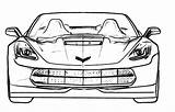Coloring Corvette Pages Cars Stingray Racing Car Color Chevrolet Race Evs Kidsplaycolor Printable Sports Visit sketch template