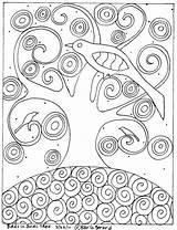 Arbre Klimt Karla Gerard Mandalas Gustav Swirl Colorier Zentangle Paper Moroccan Zentangles Dzieci Relajarse Coloriages Mosaicos Gérard Stylowi Hooking Tiles sketch template
