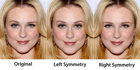 celebrities with asymmetrical faces