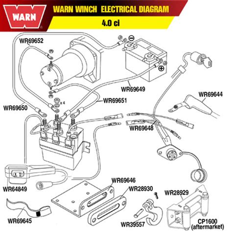 wheeler warn winch switch wiring diagram    azw