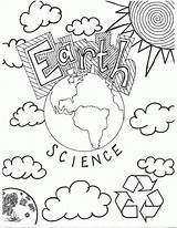Coloring Science Pages Printable Lab Popular sketch template
