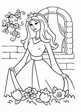 Coloring Pages Princess sketch template