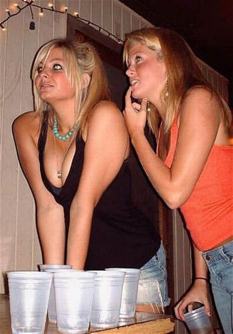 Sexy Girls Playing Beer Pong 55 Pics