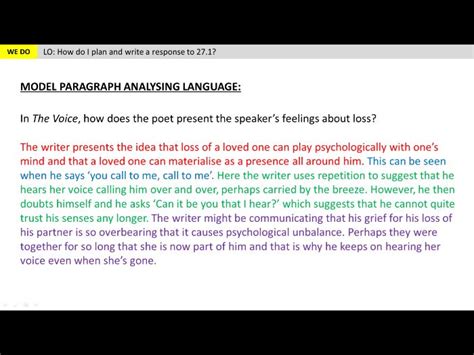 unseen poetry lesson  language teaching resources