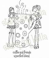 Uptown Stamp Girls Choose Board Bella Unmounted Stamping Clarissa Camille Rubber sketch template