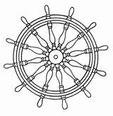 Wheel Coloring Ship Pages Ships Printable Drawing Drawings Sea Boats sketch template
