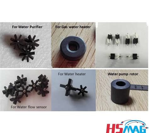 Injection Ferrite Flow Sensor Magnets For Water Heater Magnets By Hsmag