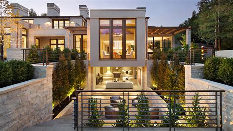 custom estate  california  timeless contemporary architecture