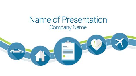 insurance powerpoint template