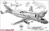 Cutaway Airbus Boeing Cutaways sketch template
