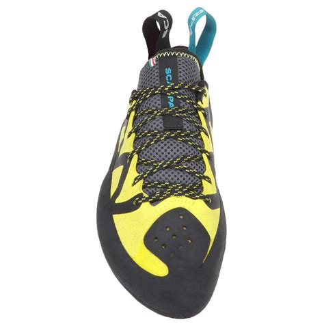 scarpa vapor lace climbing shoes black buy  offers  trekkinn