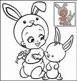 Twozies Coloring Rabbit Angles Cute Pages Little sketch template