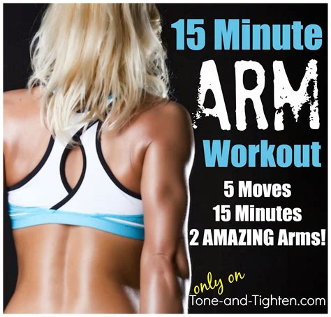 15 minute at home arm workout sleek and sexy arms in no