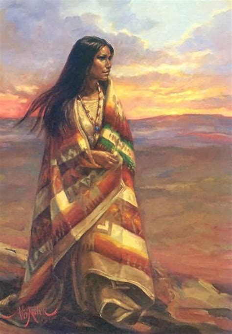 Warrior Sister Native American Women Art Native American Artwork