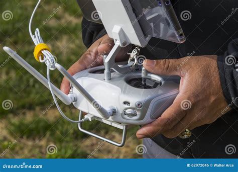 drone flight controls stock photo image  military
