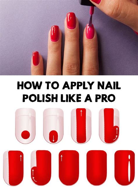 Easy Steps On How To Apply Nail Polish Like A Pro Hot Sex Picture