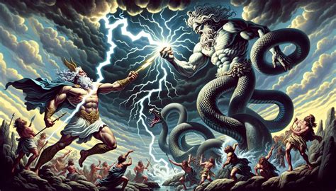 zeus  typhon  epic clash mythologyquest
