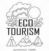 Coloring Tourism Eco 470px 65kb sketch template