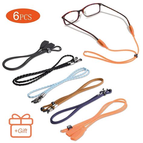 6 in 1 eyeglasses strap chains cord premium sunglass string for men