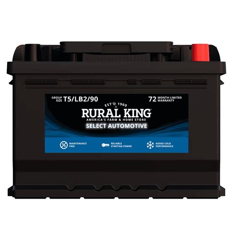 rural king select automotive battery   rural king