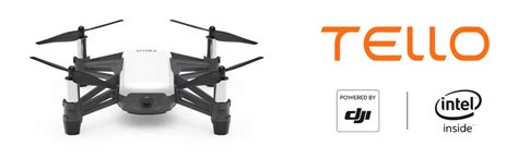 mini drone tello rize  dji blanc drone rtf puce intel weebot