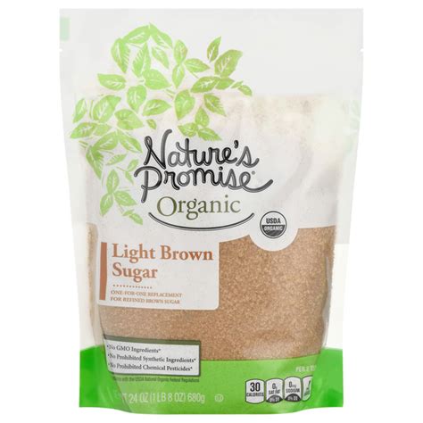 save  natures promise organic light brown sugar order