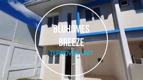 turnover unit  bluhomes breeze eco friendly homes  amparo caloocan youtube