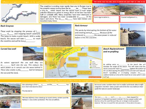 aqa gcse geography   paper  differentiated case study resources