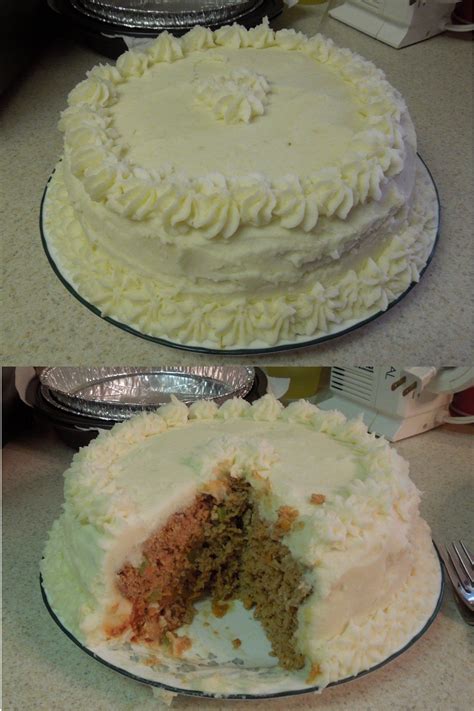 April Fools Cake Made Out Of Meatloaf And Frosted With Mashed Potatoes