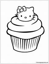 Muffin Kitty sketch template