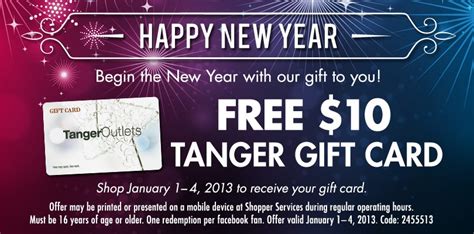 tanger outlet gift card kollel budget