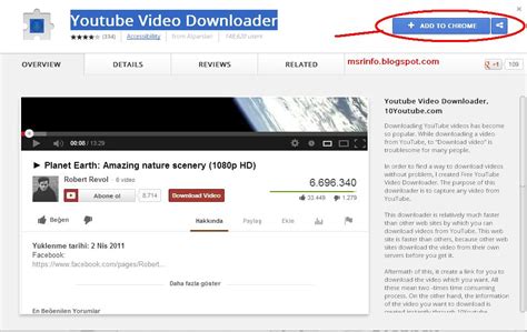 youtube video downloader google chrome extension msr info blog