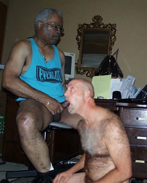 old men sucking black cock mature porn photo