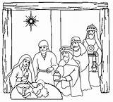 Koningen Drie Kleurplaten Konige Reyes Personnages Magos Kerst Adoración Jesús Animaatjes Magi Pintar Colorier Uitprinten Picgifs Kerstplaatjes sketch template
