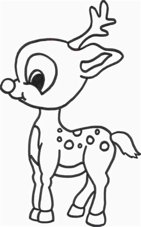 cute animal christmas coloring pages   print