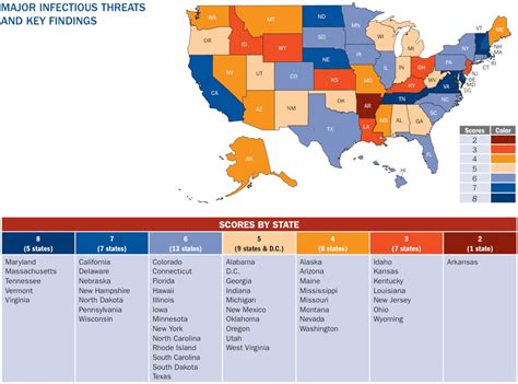 map  prepared  states  infectious disease outbreaks  washington post
