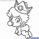 Peach Baby Coloring Pages Mario Rosalina Toad Draw Daisy Drawing Bebe Coloriage Drawings Print Library Clipart Timeless Miracle Peaches Printable sketch template