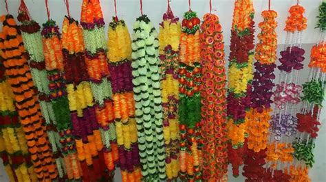 artificial flower mala at rs 40 piece artificial flowers garland id