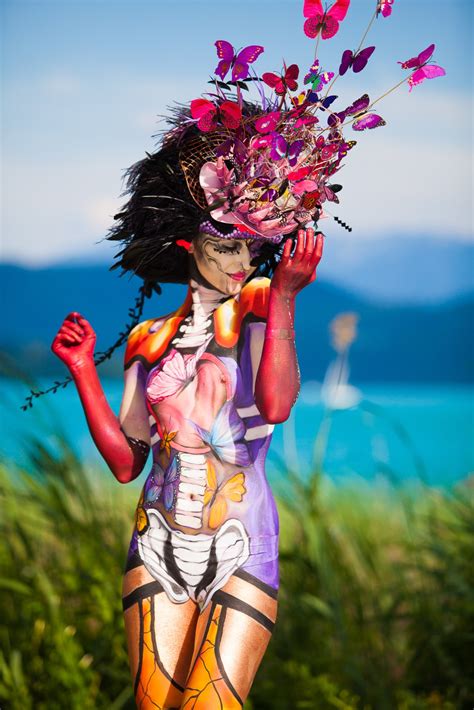 20 Psychedelic Photos From The World Bodypainting Festival Everfest